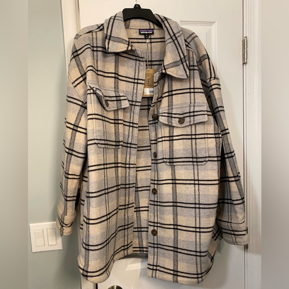 Patagonia Women's Melton Wool Overshirt Jacket